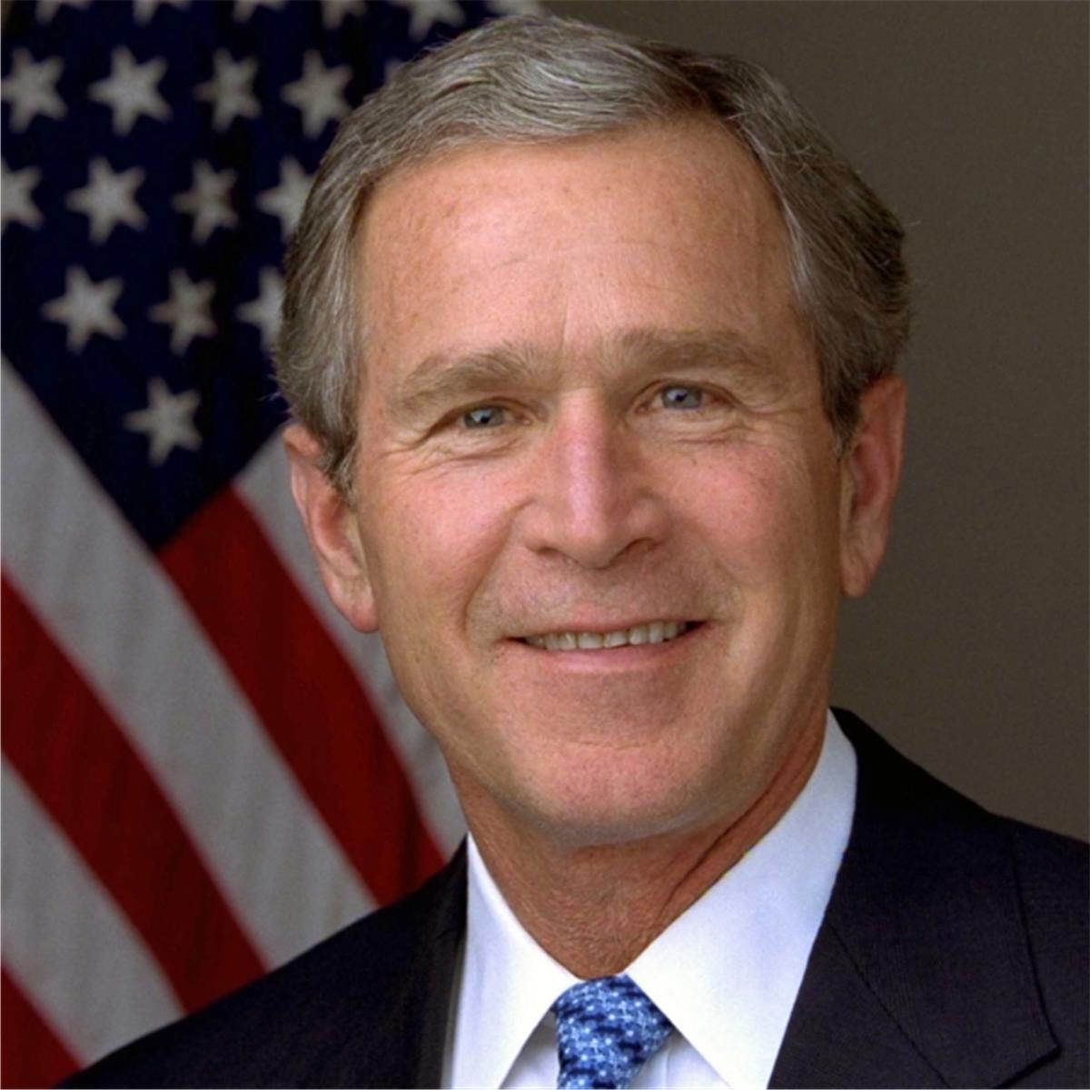 George W. Bush facing the greatest challenge of any President since Abraham Lincoln.