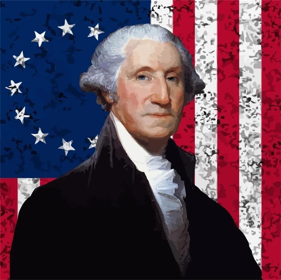 George Washington took his oath of office as the first President of the United States